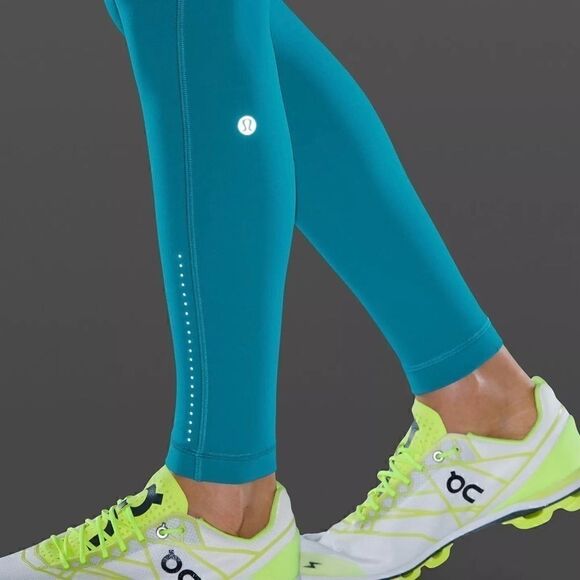 LULULEMON SWIFT SPEED HR TIGHT 28 IN HAWAIIAN BLUE WOMEN’S SIZE 4 LEGGINGS NWT - Picture 7 of 11